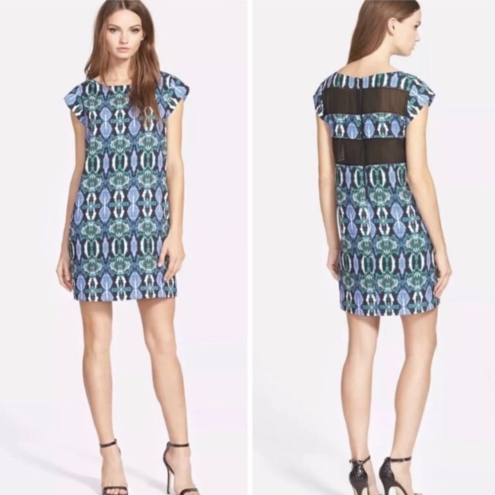 Sam Edelman Illusion Panel Shift Dress size S